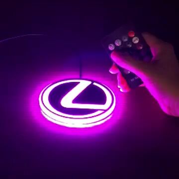 Lexus LC Light Up Emblem | Illuminated Lexus Badge For LC